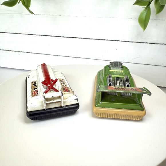 Vintage Matchbox Hovercraft Lot – SRN6 & Rescue Models Diecast England - Picture 4 of 4